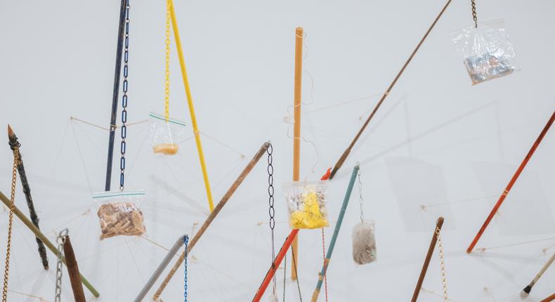 Peas, Socks and Sidewalk-Trash Sculptures: Just Keep Looking