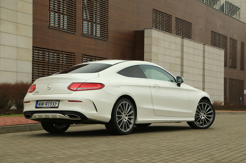 Mercedes C 250 coupé - sport i elegancja