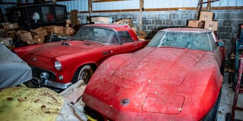 50 classic and antique cars that were found in a Pennsylvania barn