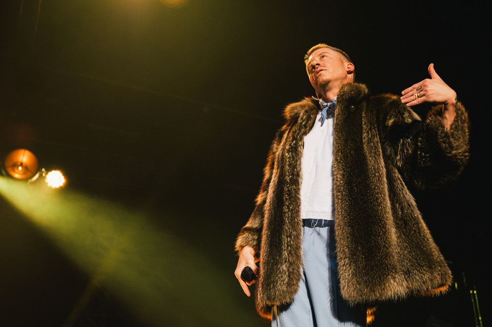 Macklemore w warszawskiej hali centrum Expo XXI