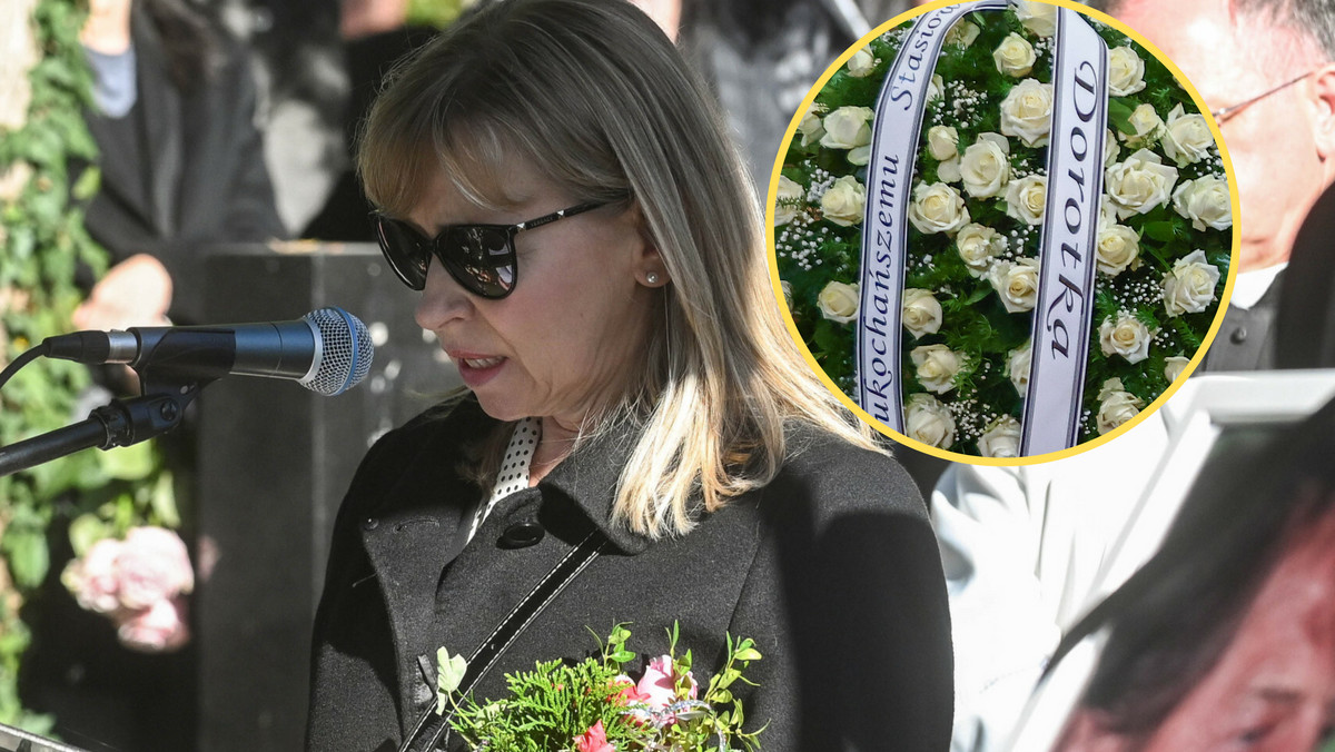 Dorota Segda wygłosiła wzruszającą przemową na pogrzebie Stanisława Radwana