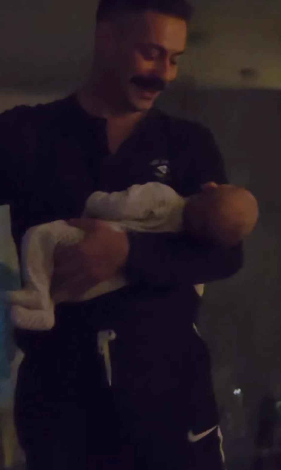 Milan Vasić sa sinom