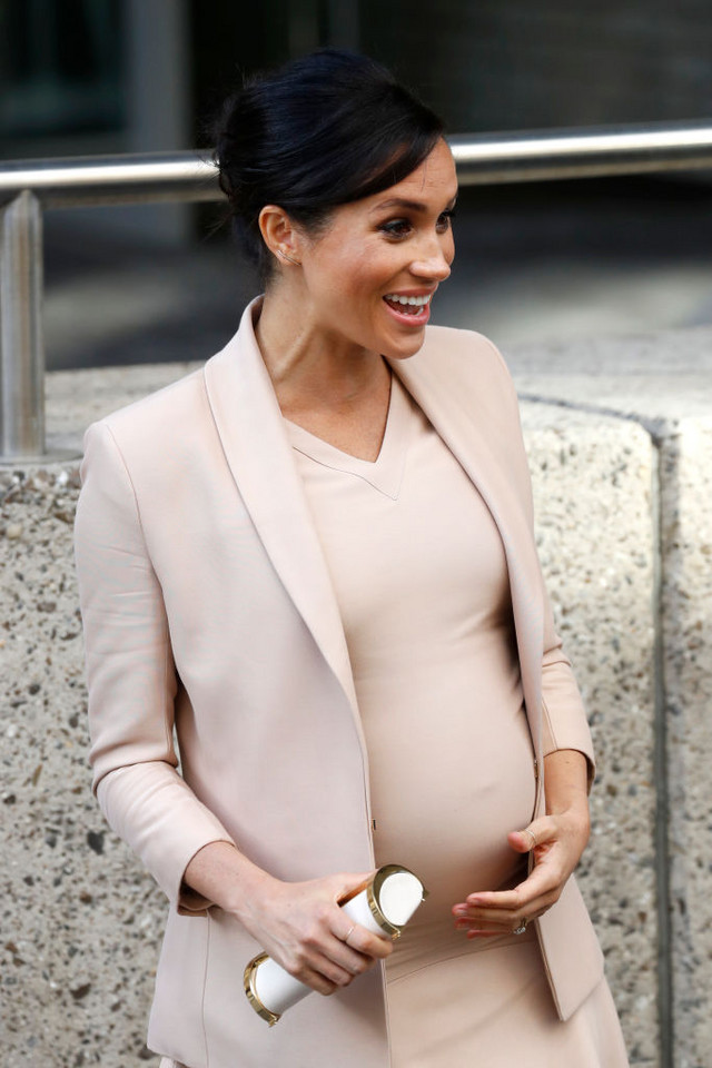 Meghan Markle na urlopie macierzyńskim. Ciążowe wystąpienia księżnej