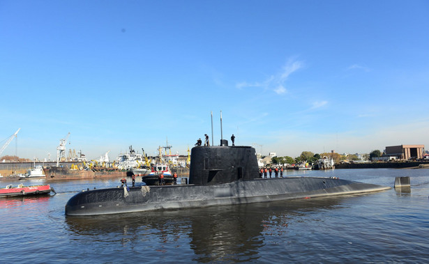 Zaginiony argentyński okręt podwodny