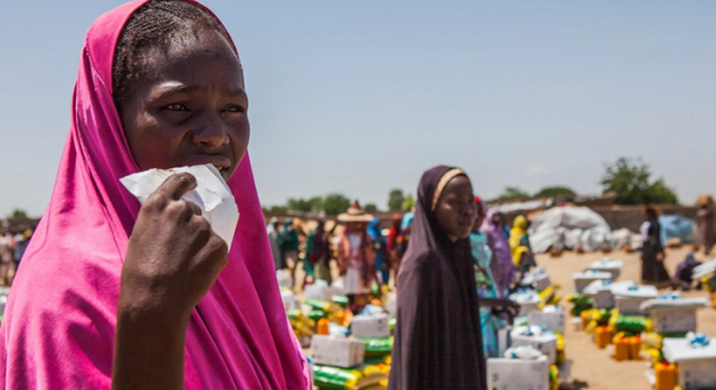 5.3 million Nigerians faced acute hunger in 2018, according to a UN report, but it was an improvement from 2017 [Jane Hahn/The Washington Post]