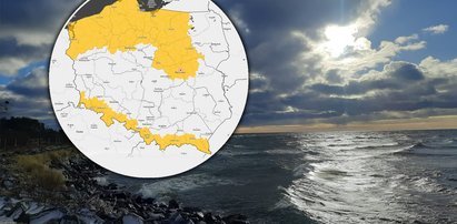 Nie ma spokoju w pogodzie. W ostrzeżeniach: silny wiatr, roztopy, opady marznące