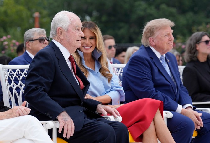 Melanija i Donald Tramp
