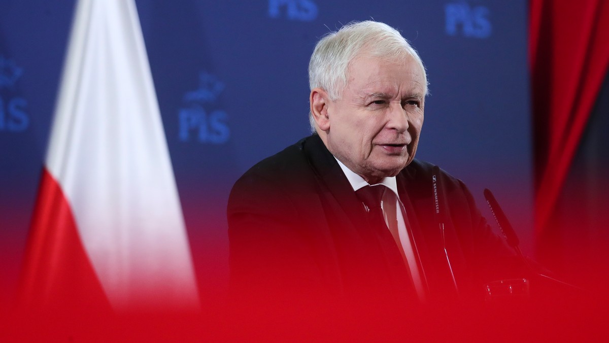 Prezes PiS Jarosław Kaczyński