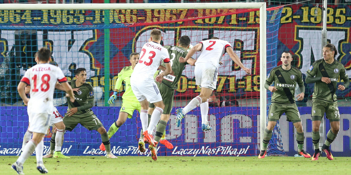 Pilka nozna. Puchar Polski. Gornik Zabrze - Legia Warszawa. 10.08.2016