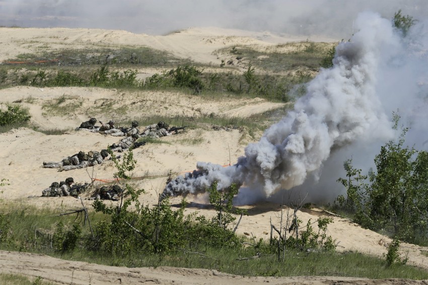 Vojna vežba u Litvaniji