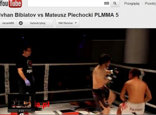 Ciężki nokaut w polskim MMA. Po tym uderzeniu rywal trafił do szpitala