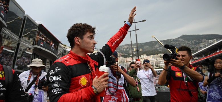 Charles Leclerc ruszy z pole position do Grand Prix Monaco