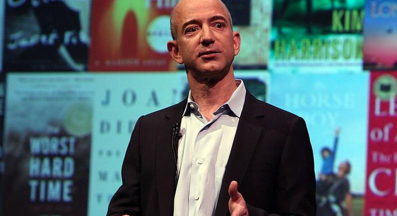 Amazon CEO Jeff Bezos.