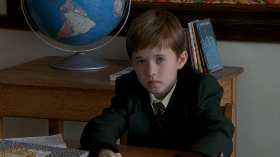 Haley Joel Osment w filmie "Szósty zmysł"