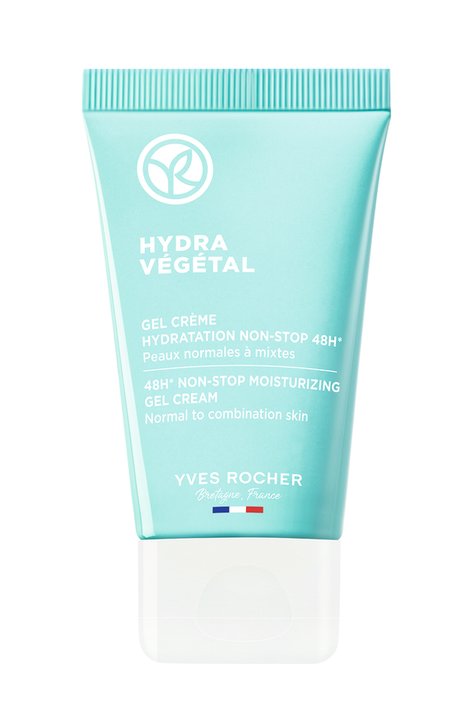 Żel-krem intensywnie nawilżający 48h 50 ml Hydra Vegetal, Yves Rocher (49,90 zł)