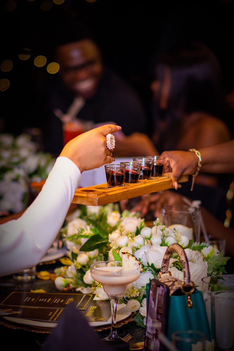 The best moments from the exclusive dinner hosted by the ultra premium liquor, Laplandia Vodka.