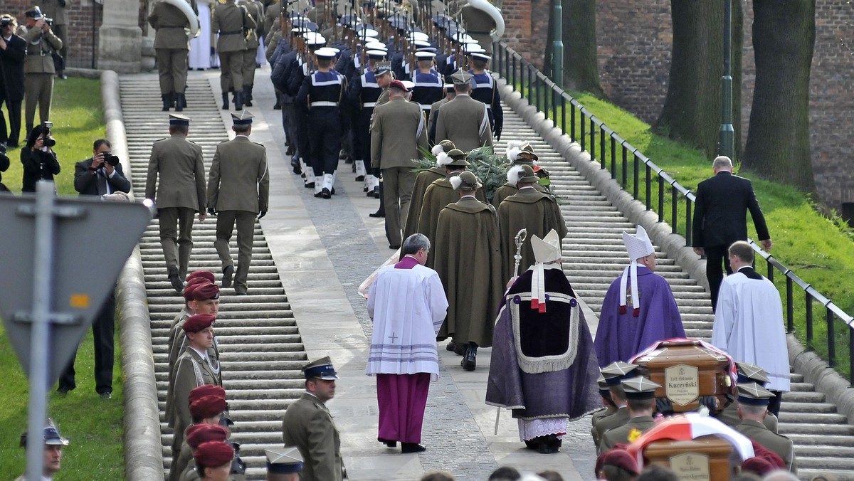 Uroczystości pogrzebowe w Krakowie