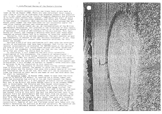 Brytyjskie służby zajmowały się też fenomenem kręgów w zborzu