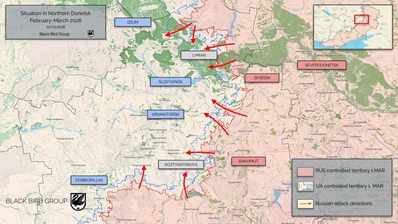 Sytuacja w obwodzie donieckim