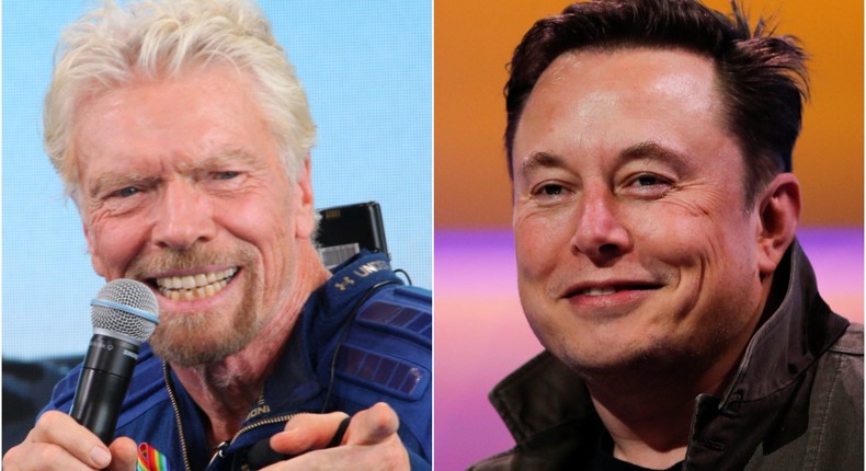 Richard Branson said Elon Musk is a friend.
