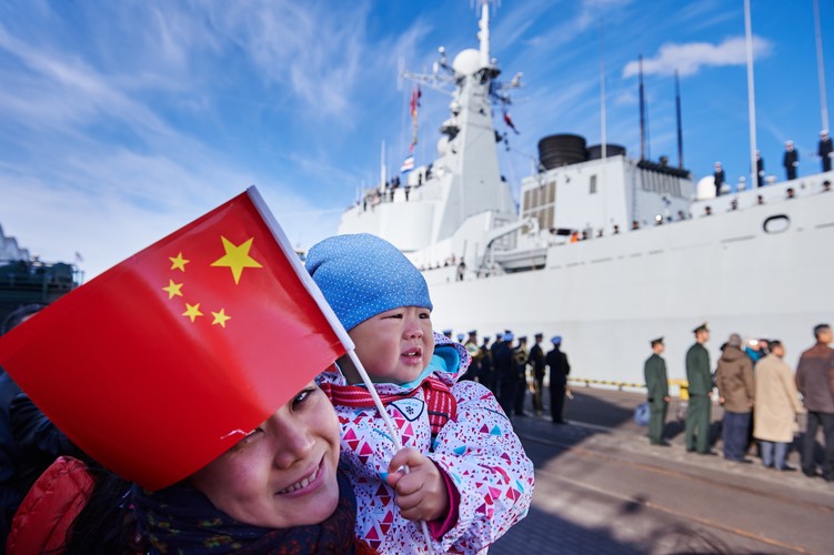 Do Gdyni zawinęły chiński niszczyciel rakietowy 'Jinan', fregata rakietowa 'Yiyang' oraz zaopatrzeniowy 'Qiandaohu'