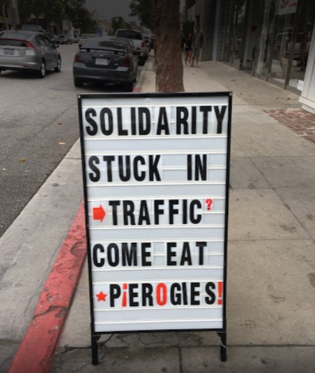 Restauracja Solidarity w Santa Monica