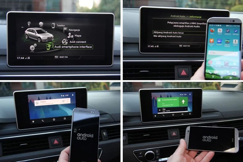 Audi A4 2016 Smartphone interface