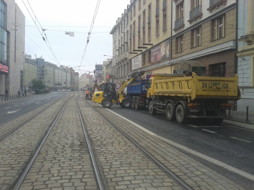 Budowa przystanku wiedeńskiego na ul. Piłsudskiego we Wrocławiu