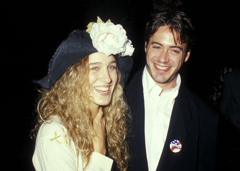 Sarah Jessica Parker i Robert Downey Jr. w 1988 r.