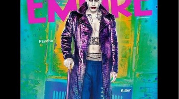 Nézd, milyen szexi Jared Leto az új Batman filmben Joker szerepében!