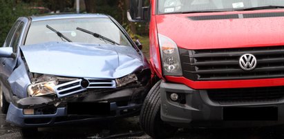 Znów wypadek w tym samym miejscu. Nie zauważył znaku