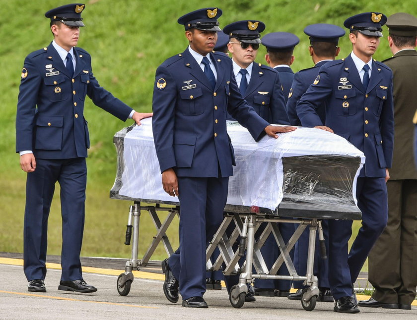 Ostatnie pożegnanie piłkarzy i działaczy Chapecoense