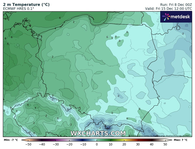 Kolejne ochłodzenie czeka nas w połowie przyszłego tygodnia