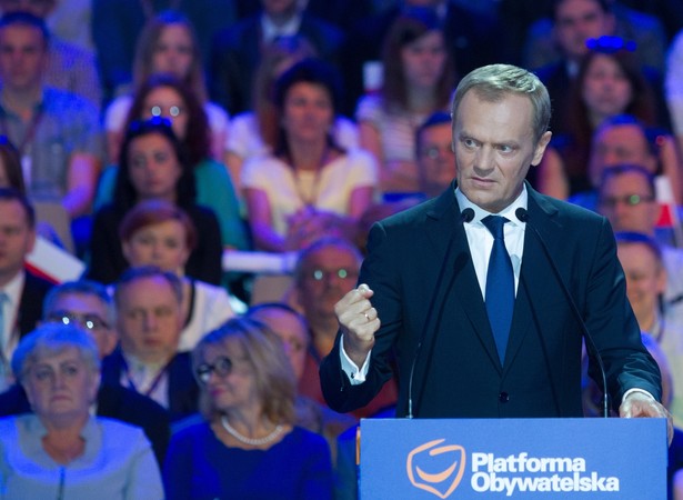 Donald Tusk PAP/Andrzej Grygiel