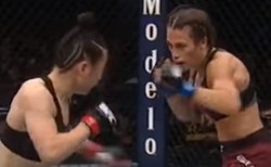 Niesamowita walka Jędrzejczyk z Zhang. Decyzja sędziów niejednogłośna [WIDEO]