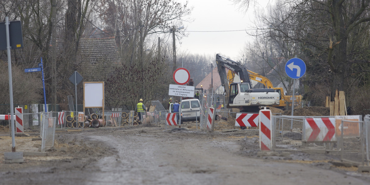 ulica miłoszycka przebudowa wrocław