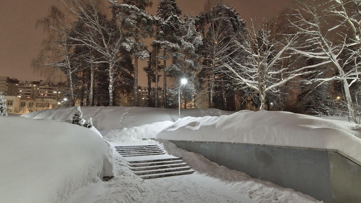 Zaleđene stepenice - ilustracija