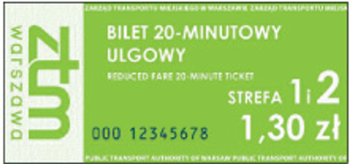 Bilet jednorazowy