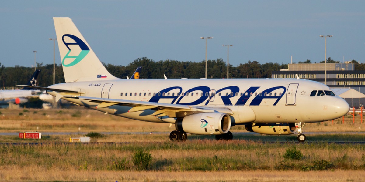 Adria Airways odwołały wszystkie loty w związku z wszczęciem postępowania upadłościowego