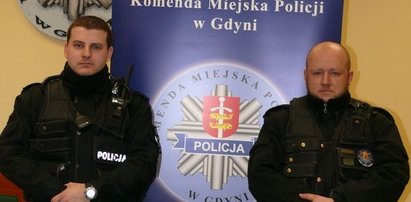 Policjanci uratowali życie kierowcy