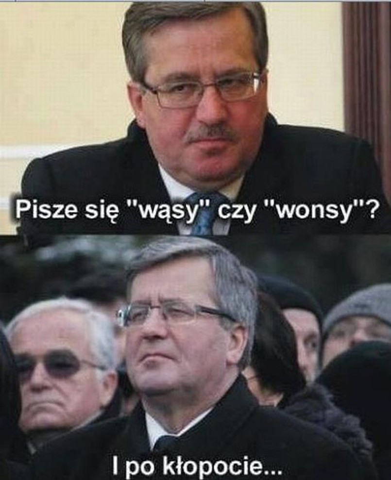 Prezydentura Bronisława Komorowskiego w MEMach [GALERIA]