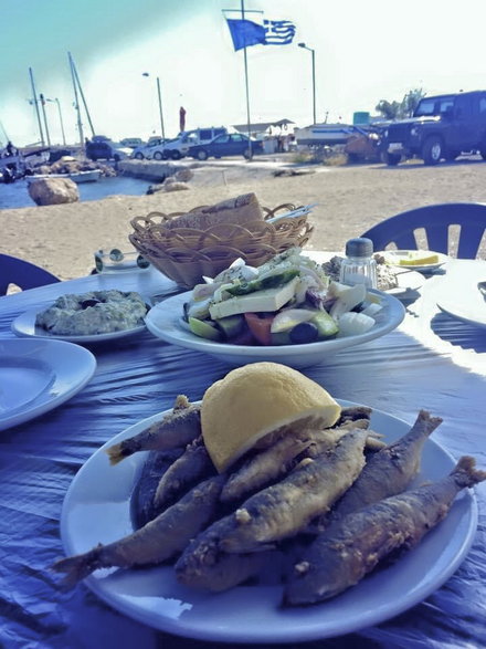 Grecy są mistrzami przygotowania potraw z ryb ...