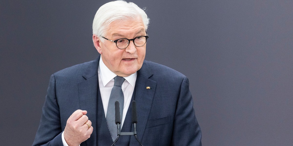 Prezydent Niemiec Frank-Walter Steinmeier