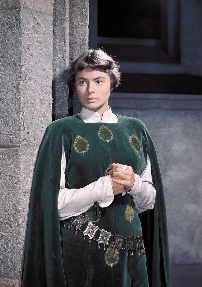 Ingrid Bergman w roli Joanny d'Arc