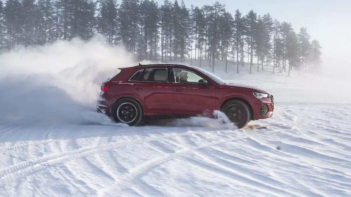 Audi RS Q3 – test na lodzie