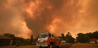 Potężne pożary pustoszą Australię. Ewakuacja z obszarów zagrożonych