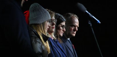 Magdalena Adamowicz poruszyła serca. Zwróciła się do zmarłego męża. "Miłości do córek mam za nas dwoje"