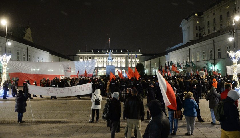 Demonstracja narodowców