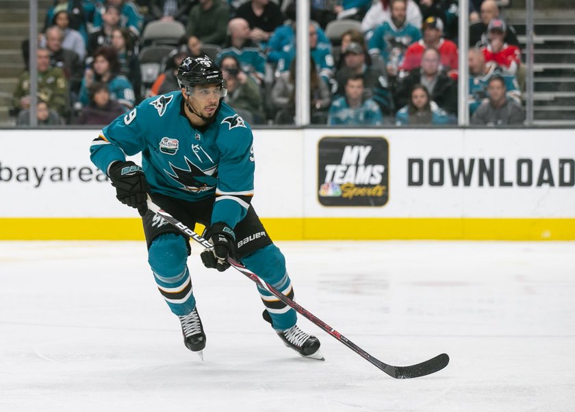 Evander Kane w 2019 roku podpisał 7-letni kontrakt z San Jose Sharks