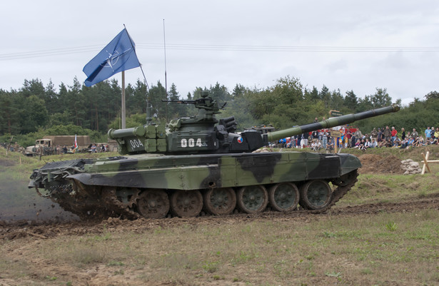 Czołg T-72 należący do sił zbrojnych Czech